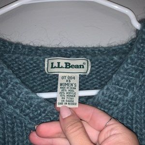 Thick L.L Bean sweater
